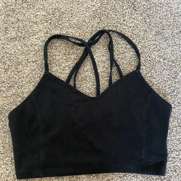 American Eagle Outfitters Other - GREAT CONDITION Black Strapy Bralette